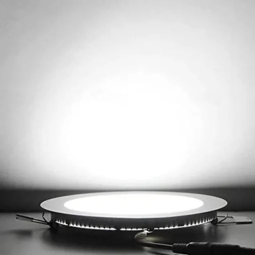 1pcs 12W Led Pancel Light LED Downlight Recessed Round LED Ceiling Lamp AC 110V 220V Led Bulb Bedroom Kitchen Indoor LED Spot Lighting