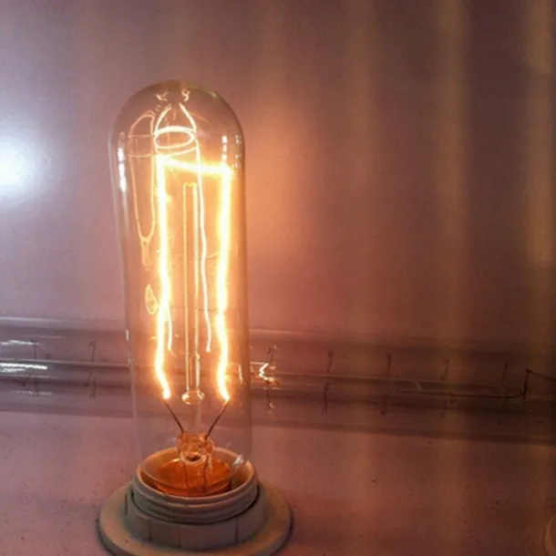 6pcs 40W Vintage Edison Lamps T10 E27/E14 Dimmable Incandescent Industrial Bulb Antique Retro Lamp Light AC220-240V for Home