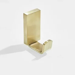 2pcs Wall Hooks for Coats,Stainless Steel Robe Hooks,Wall Mounted Coat Hooks For Bathroom,Bedroom,Kitchen(Brushed Nickel/Brushed Golden/Black)