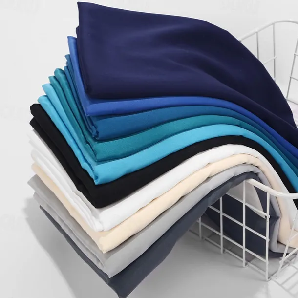 1pcs Women Silk Headscarf Hijab Scarf Long Muslim Shawl Turban Bandana Satin Scarves Head Wraps