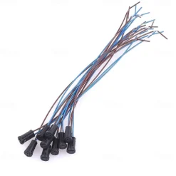 10Pcs/Bag G4 Lamp Holder Wire Socket Cable 20cm LED Bulbs Connector Fitting Accessory For G4 Ceiling Light/Halogen Lamp