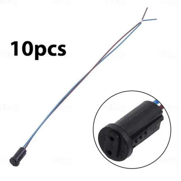 10Pcs/Bag G4 Lamp Holder Wire Socket Cable 20cm LED Bulbs Connector Fitting Accessory For G4 Ceiling Light/Halogen Lamp
