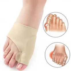 2Pcs/pair Toe Separator Hallux Valgus Bunion Corrector Hammer Toe Straightener Foot Pain Relief Orthopedic Pedicure Tools Foot Care