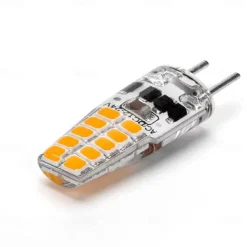 6pcs/10pcs Dimmable LED Bulb G4 GY6.35 AC/DC12-24V 3W 20LED Energy Saving Silicone Light 360 degrees Replace Halogen Lamp