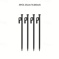 4pcs/6pcs Solid Bold Extended Outdoor Camping Nail Awning Tent Camping with Steel Nail Beach Camp Nail