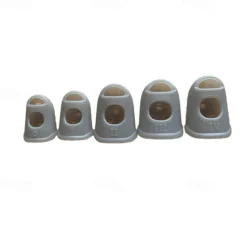 10pcs/Set Finger Thimbles Sleeve Anti-scald Silicone Gloves Playing Guitar Fingers Protection DIY Craft Glove Sewing Cooking Tool