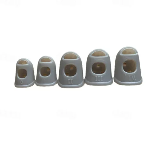 10pcs/Set Finger Thimbles Sleeve Anti-scald Silicone Gloves Playing Guitar Fingers Protection DIY Craft Glove Sewing Cooking Tool