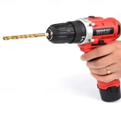 13pcs/set HSS Titanium Coated Drill Bit Set 1/4 Hex Shank 1/16