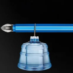 7pcs/set S2 Anti Slip Long Reach Screwdriver BitsBits Precision PH2 Single Cross Head Bits Magnetic Phillips Screwdriver Bits for 25~150mm Screw Hex Shank Screwdriver Bits