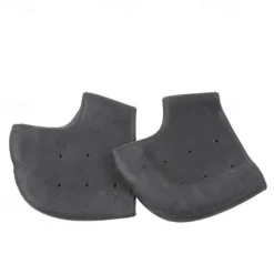 2pcs/set Silicone Gel Heel Protectors for Foot Pain Relief – Breathable and Cushioning Support for Cracked Heels, Heel Spurs, and Plantar Fasciitis