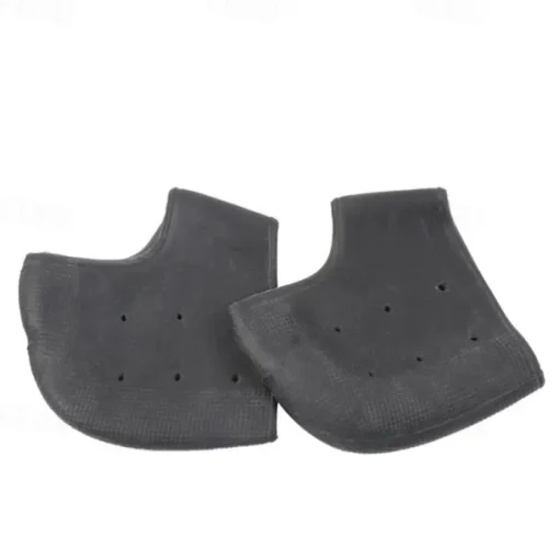 2pcs/set Silicone Gel Heel Protectors for Foot Pain Relief – Breathable and Cushioning Support for Cracked Heels, Heel Spurs, and Plantar Fasciitis