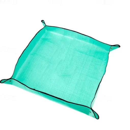 PE Plant Repotting Mat Waterproof Transplanting Mat Indoor Succulent Potting Mat Portable Gardening Mat Dirty Catcher Bonsai Succulent Potting Tarp