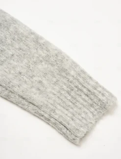 Pearl Beaded Crew Neck Pullover Sweater