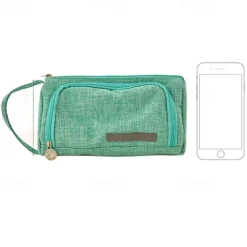 Pencil Cases Wear-Resistant Multifunction With Zipper Canvas for School Office Student