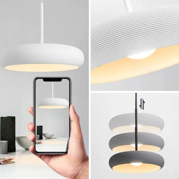 Pendant Lantern Design Pendant Light Gypsum Minimalist Modern 110-240V 29cm