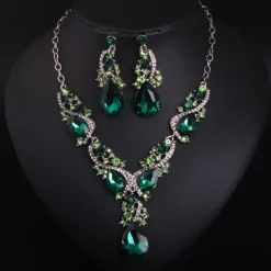 Pendant Necklace Crystal Imitation Diamond Women's Geometrical Cute Wedding Cuboid Necklace For Wedding Festival / 3pcs