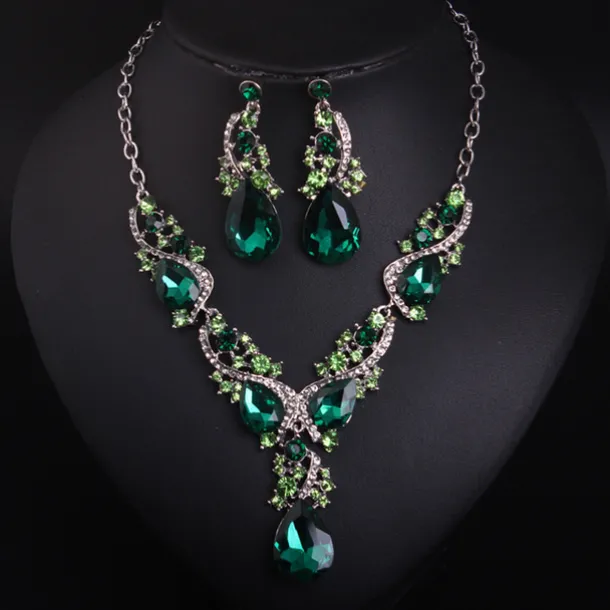 Pendant Necklace Crystal Imitation Diamond Women's Geometrical Cute Wedding Cuboid Necklace For Wedding Festival / 3pcs