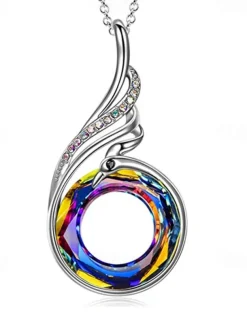 Pendant Necklace Natural Crystal Women's Fashion Classic Necklace For Party Birthday Street