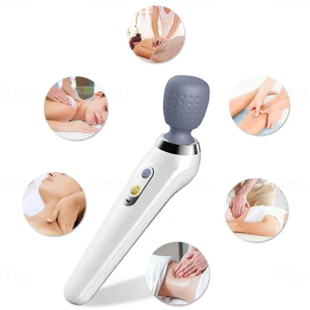 Personal Electric Handheld Powerful Vibration Wand Massager Back Massager Massage Tool