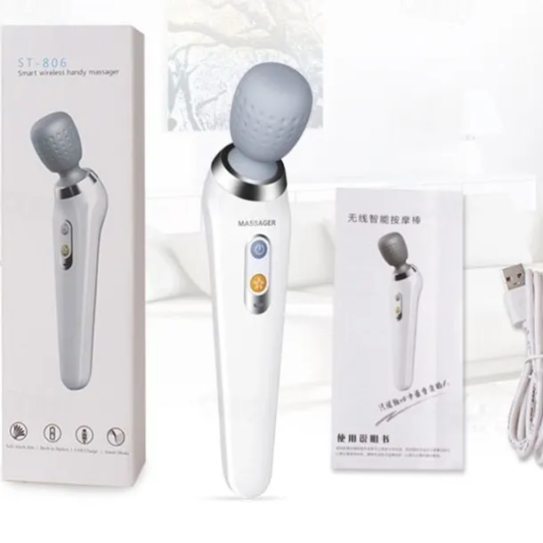 Personal Electric Handheld Powerful Vibration Wand Massager Back Massager Massage Tool