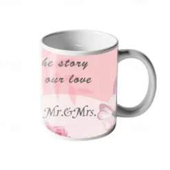 Personalized Photo Coffee Mug - Custom Wedding Gift for Couple Family Christmas Gift Mug Ceramic Mug 11oz