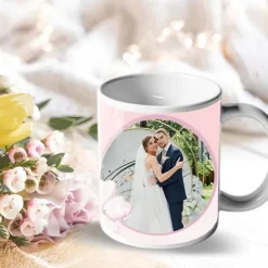 Personalized Photo Coffee Mug - Custom Wedding Gift for Couple Family Christmas Gift Mug Ceramic Mug 11oz