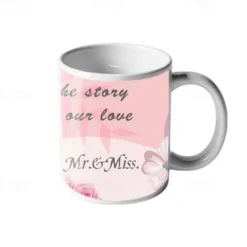 Personalized Photo Coffee Mug - Custom Wedding Gift for Couple Family Christmas Gift Mug Ceramic Mug 11oz