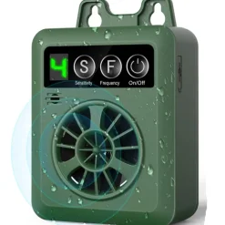 Pet Dog Ultrasonic Bark Control Device Upgraded Rechargeable Digital Bark Control Outdoor Anti Barking Dog Bark Control Sonic Bark Deterrents Silencer Stop Barking