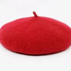 Pet Mini Beret Teddy Dog Painter Wool Hat Cat Pet Photo Headwear