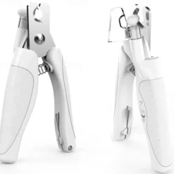 Pet Nail Clippers with light for Dogs and Cats - Rechargeable Easy and Safe Trimming with Precision Blades and LED Light