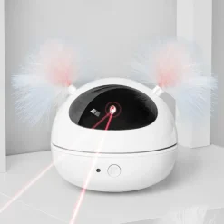 Pet Toys Infrared Laser Lights Cat Teasing Toys Automatic Feather Cats Self Hi Electric Cat Toys