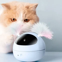 Pet Toys Infrared Laser Lights Cat Teasing Toys Automatic Feather Cats Self Hi Electric Cat Toys