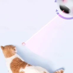 Pet Toys Infrared Laser Lights Cat Teasing Toys Automatic Feather Cats Self Hi Electric Cat Toys