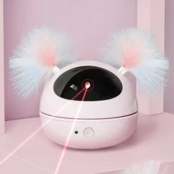 Pet Toys Infrared Laser Lights Cat Teasing Toys Automatic Feather Cats Self Hi Electric Cat Toys
