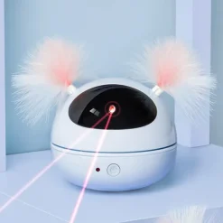 Pet Toys Infrared Laser Lights Cat Teasing Toys Automatic Feather Cats Self Hi Electric Cat Toys