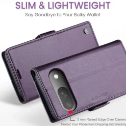 Phone Case For Google Pixel 9 Pro Pixel 9 Pro XL Pixel 8 Pro Pixel 8 Pixel 9 Flip Cover with Stand Holder Magnetic Card Slot Retro TPU PU Leather