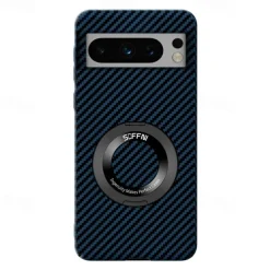 Phone Case For Google Pixel 8 Pro Pixel 8 Pixel 7 Pixel 7 Pro Back Cover with Stand Holder Support Wireless Charging Shockproof PC Metal