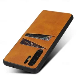 Phone Case For Huawei P30 P30 Pro P30 Lite P20 Pro P20 lite Mate 30 Mate 30 Pro Back Cover Leather Card Holder Solid Color PU Leather