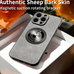 Phone Case For iPhone 16 15 14 Pro Max Plus 15 14 Pro Max 13 12 11 Pro Max Back Cover with Stand Holder Support Wireless Charging Shockproof TPU PU Leather