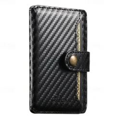 Phone Case For iPhone 16 15 14 Pro Max Plus 13 12 Pro Max Back Cover with Stand Holder Magnetic Support Wireless Charging Retro TPU PC PU Leather