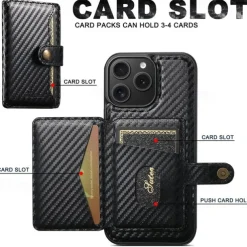 Phone Case For iPhone 16 15 14 Pro Max Plus 13 12 Pro Max Back Cover with Stand Holder Magnetic Support Wireless Charging Retro TPU PC PU Leather