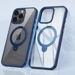 Phone Case For iPhone 16 15 14 Pro Max Plus 13 12 Pro Max Back Cover Magnetic Support Wireless Charging Shockproof Retro TPU PC