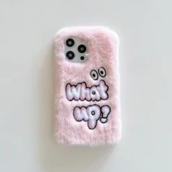 Phone Case For iPhone 16 15 14 Pro Max Plus 13 12 11 Pro Max Back Cover Shockproof Retro Plush