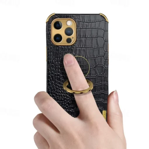 Phone Case For iPhone 16 15 14 Pro Max Plus 13 12 11 Pro Max Mini Back Cover Shockproof TPU PU Leather