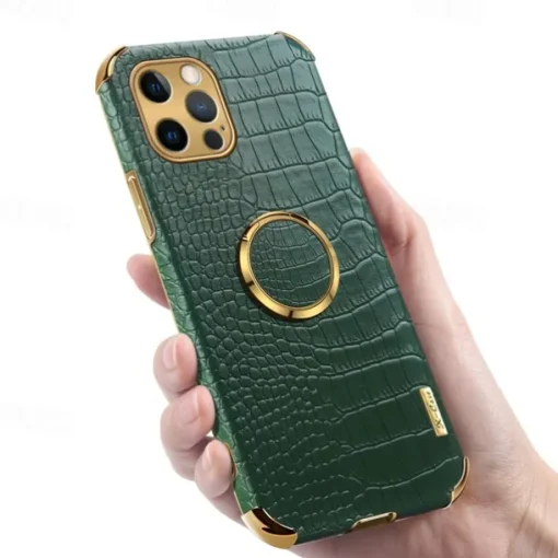 Phone Case For iPhone 16 15 14 Pro Max Plus 13 12 11 Pro Max Mini Back Cover Shockproof TPU PU Leather