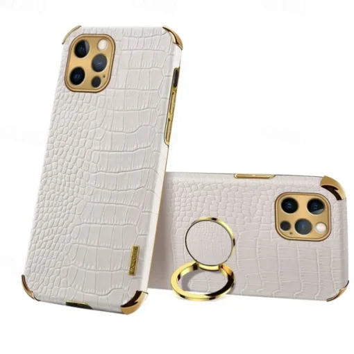 Phone Case For iPhone 16 15 14 Pro Max Plus 13 12 11 Pro Max Mini Back Cover Shockproof TPU PU Leather