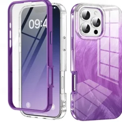 Phone Case For iPhone 16 15 14 Pro Max Plus 13 12 11 Pro Max Wallet Case Support Wireless Charging Retro TPU Acrylic