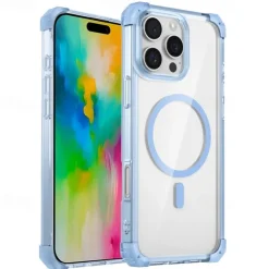 Phone Case For iPhone 16 15 14 Pro Max Plus 13 12 Pro Max Back Cover Magnetic Support Wireless Charging Shockproof Retro PC