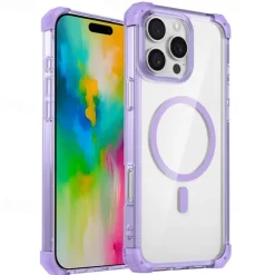 Phone Case For iPhone 16 15 14 Pro Max Plus 13 12 Pro Max Back Cover Magnetic Support Wireless Charging Shockproof Retro PC