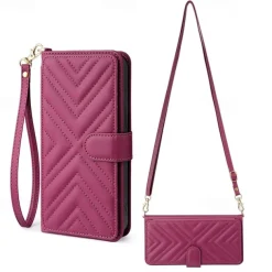 Phone Case For iPhone 16 15 14 Pro Max Plus 13 12 11 Pro Max Flip Cover with Stand Holder with Lanyard with Wrist Strap Retro TPU PU Leather
